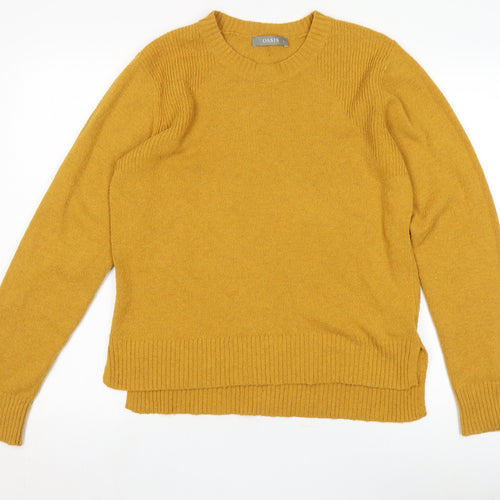 Oasis Women's Yellow Pullover Jumper L