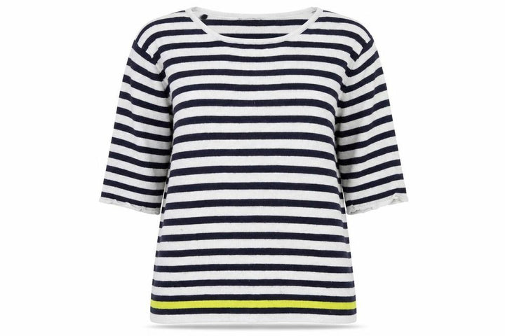 Mango Women's Striped Pullover Jumper, Size 12
