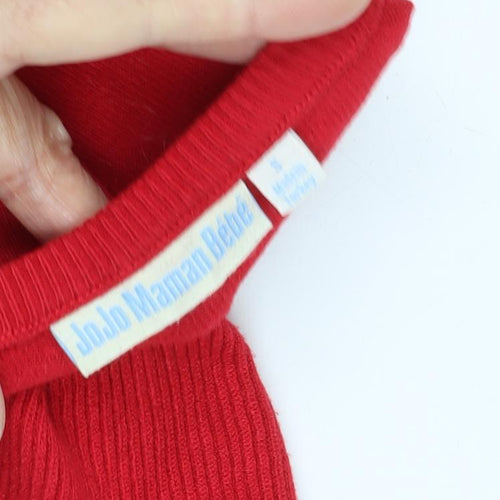 JoJo Maman Bébé Women's Red XL Pullover Jumper