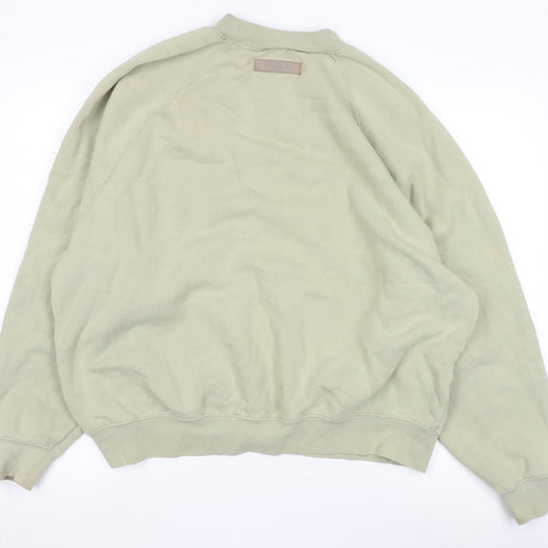 Essentials Men's Beige Pullover Sweatshirt M