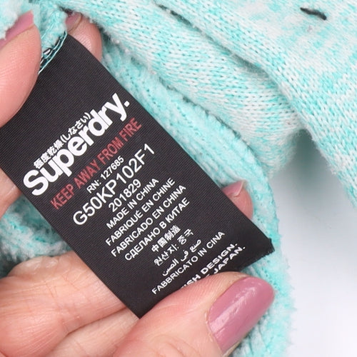 Superdry Women's Green Hooded Jacket Size S
