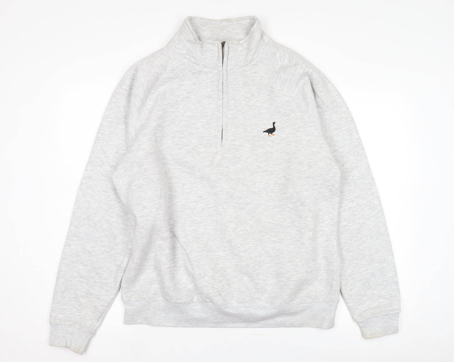 Goose & Gander Men's Grey 1/4 Zip Sweatshirt L