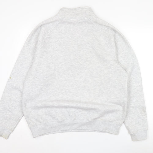 Goose & Gander Men's Grey 1/4 Zip Sweatshirt L
