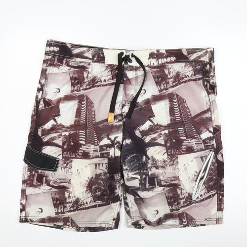 DefectoSurf Men's Multicoloured Bermuda Shorts L