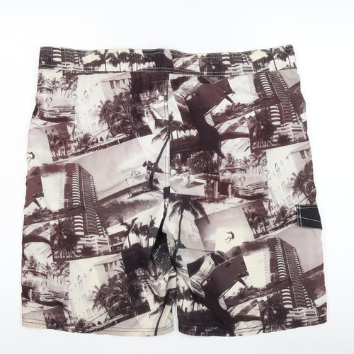 DefectoSurf Men's Multicoloured Bermuda Shorts L