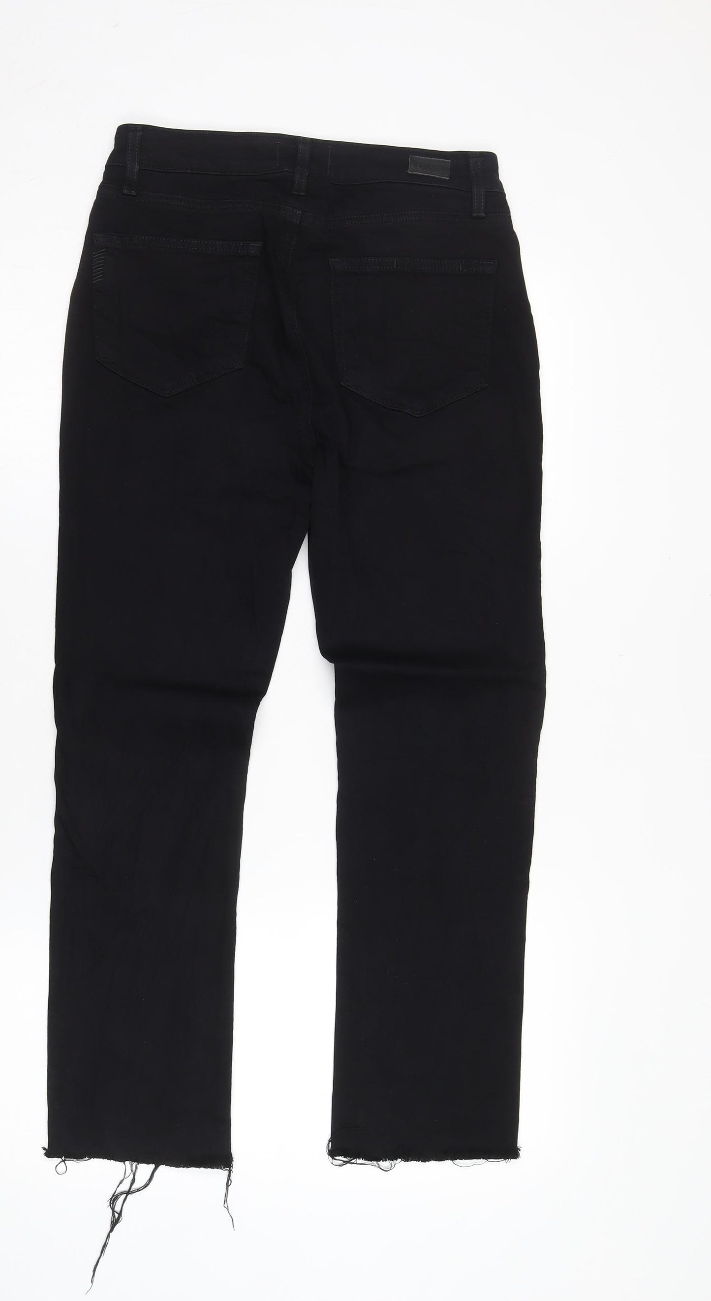 PAIGE Women's Black Straight Jeans Size 6