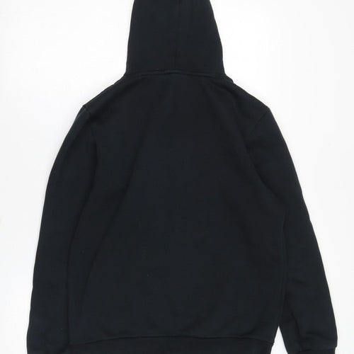 Puma Boys Black Hoodie Pullover 16 Years - Logo, Hooded