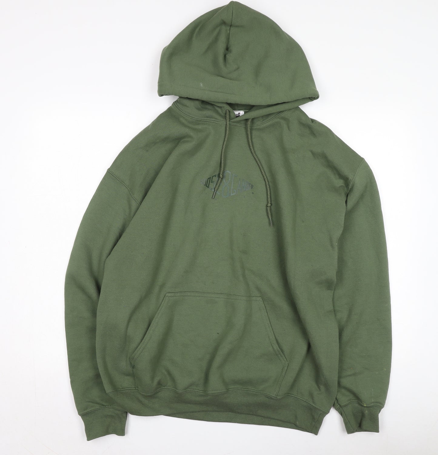 Goose and Gander Green Hoodie, Unisex L, Casual Pullover