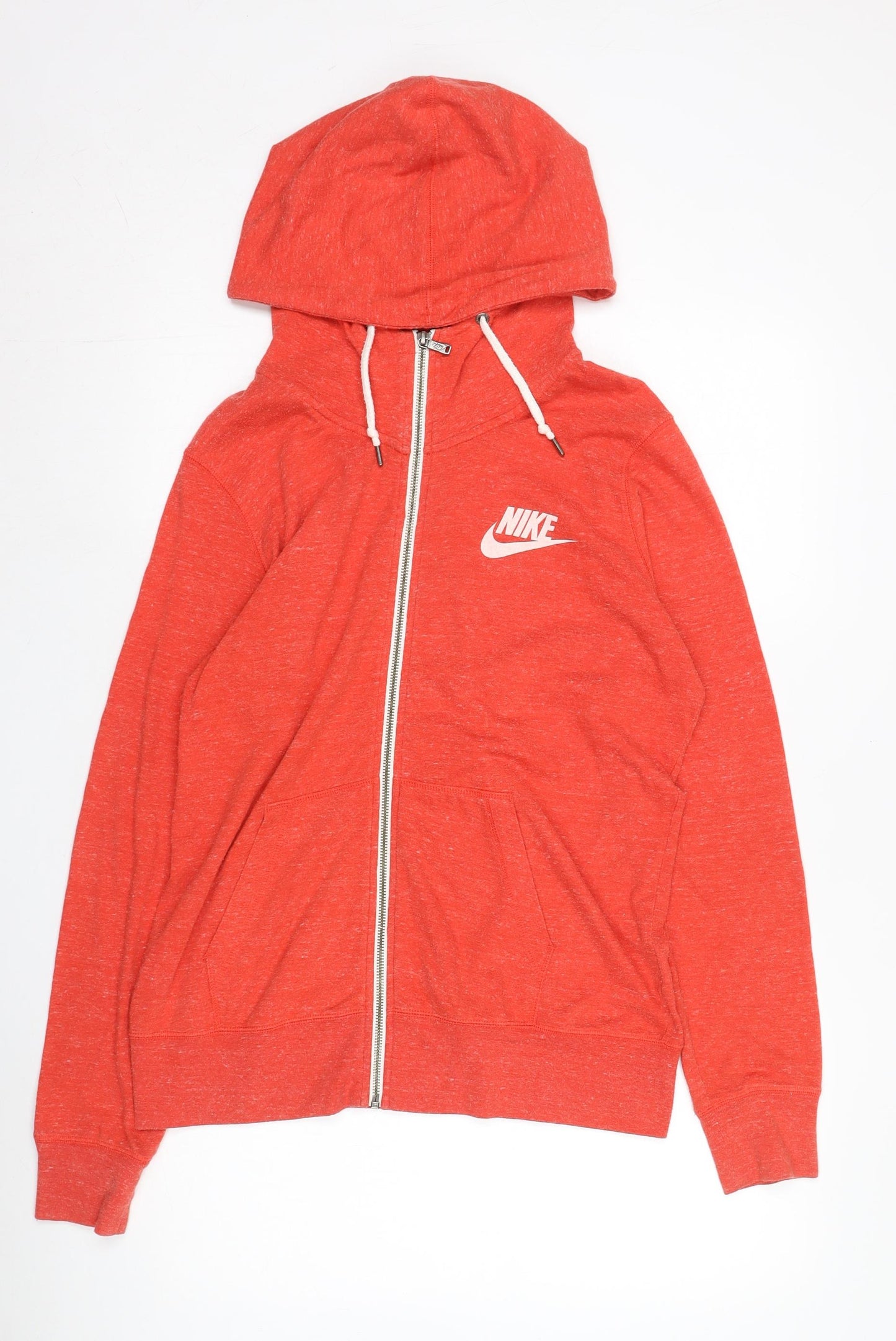 Nike Women's Red Full Zip Hoodie XL