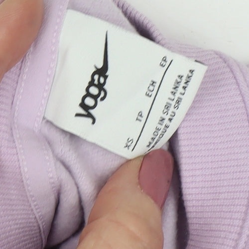 Nike Women's Purple Yoga Pullover Sweatshirt XS