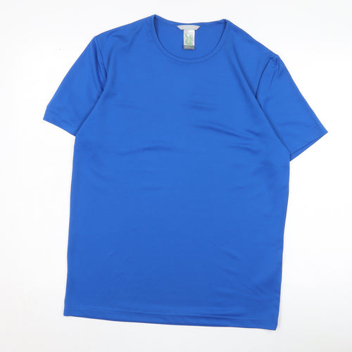 Regatta Men's Blue Crew Neck T-Shirt, M, Short Sleeve