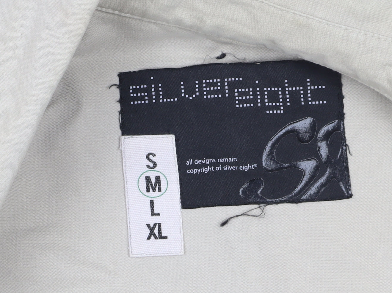 Silver Eight Men's Beige Trench Coat Medium