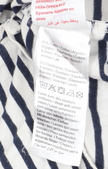 Vertbaudet Women's Striped T-Shirt, Size 6