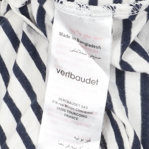 Vertbaudet Women's Striped T-Shirt, Size 6