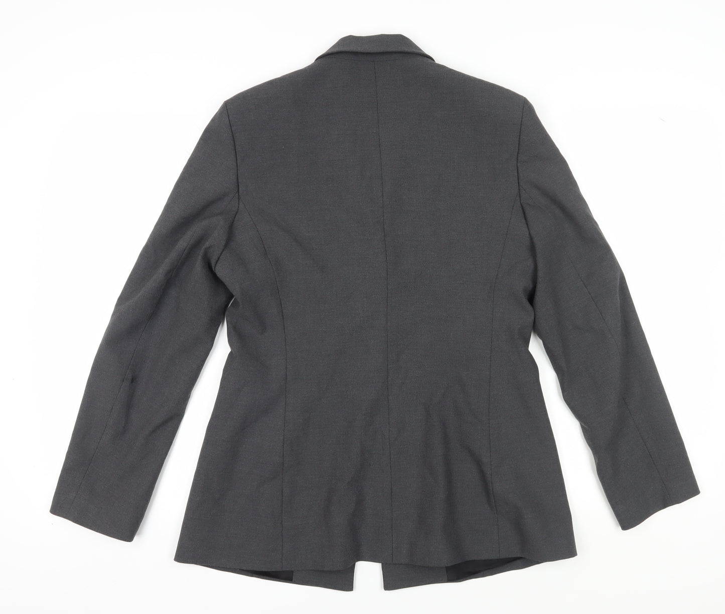 Kookai Women's Grey Single-Breasted Suit Jacket