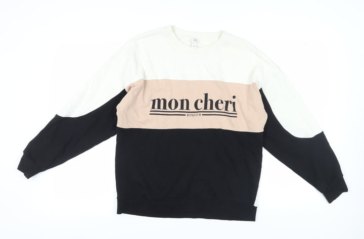 River Island Women's Colourblock Sweatshirt S