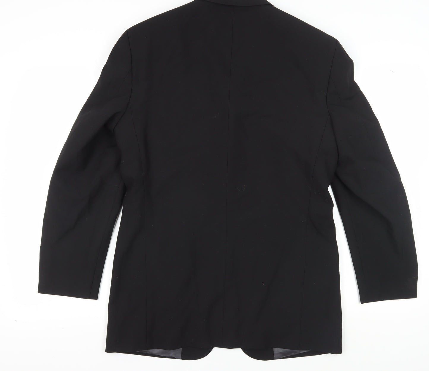 River Island Black Men's Blazer, Size 36R Regular Fit