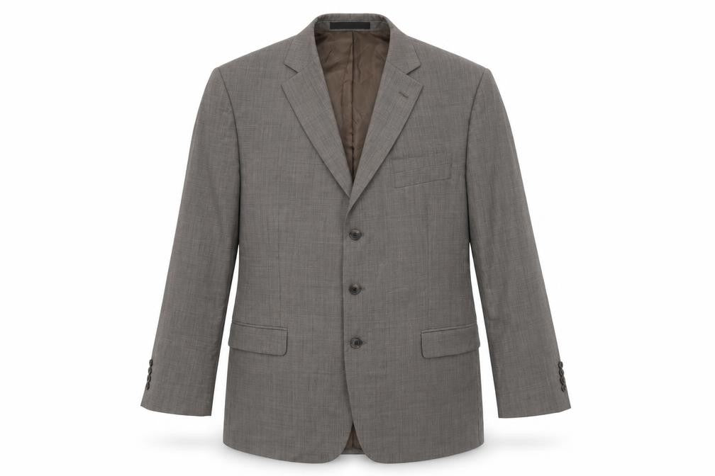 Front view of Marks & Spencer Men's Brown 44L Blazer Classic Formal