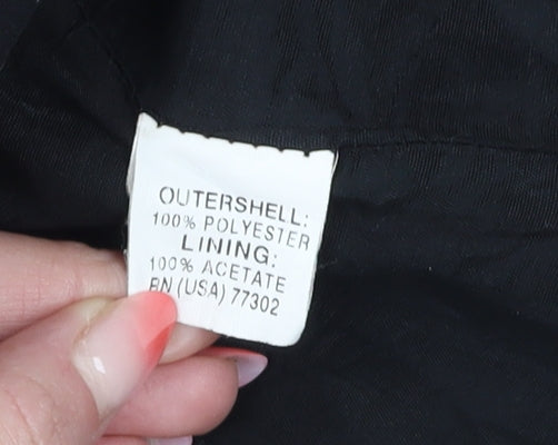 Zara Women's Black Suit Jacket Size 12, Lined, One-Button