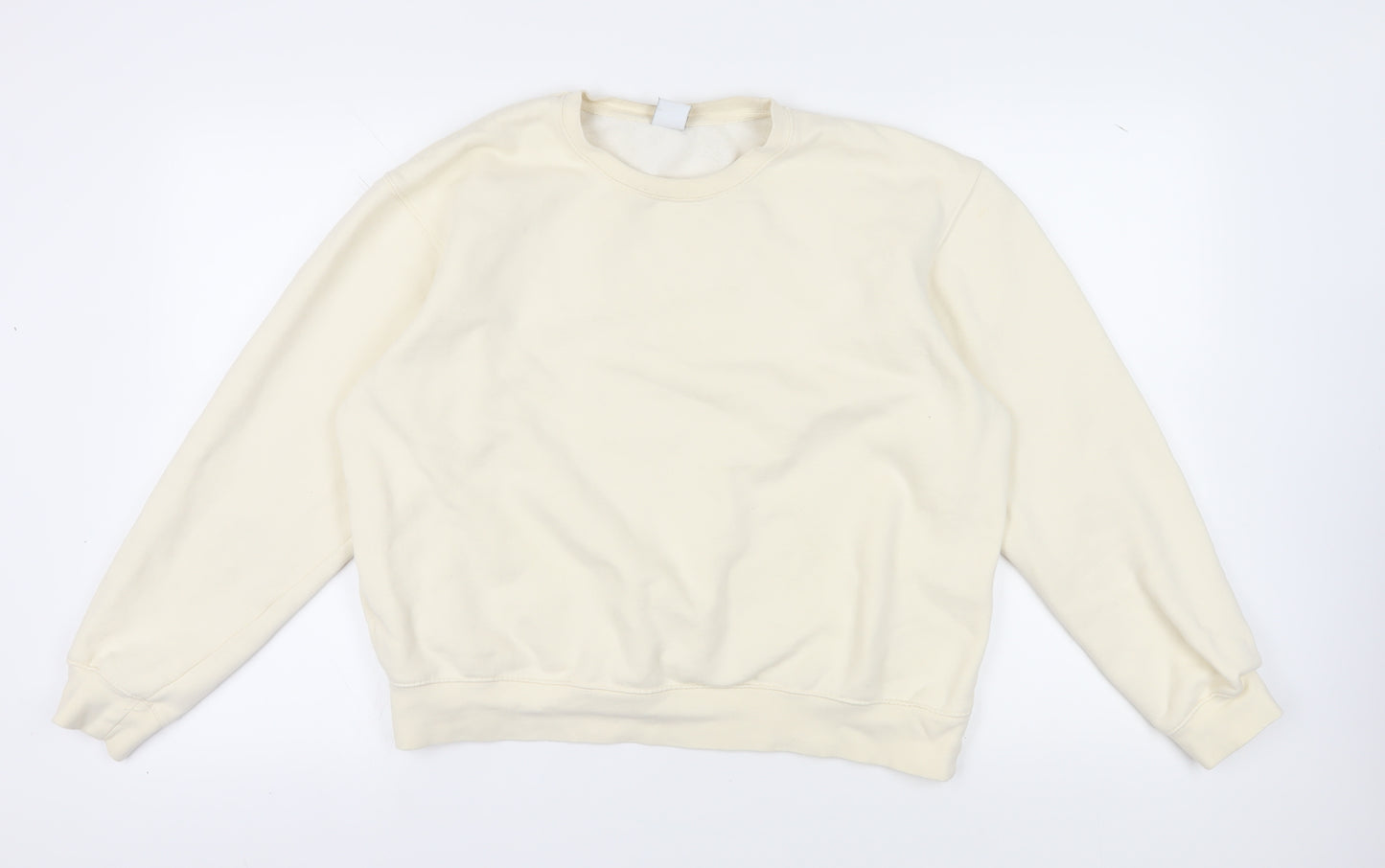 Zara Women's Ivory Pullover Sweatshirt Size 12