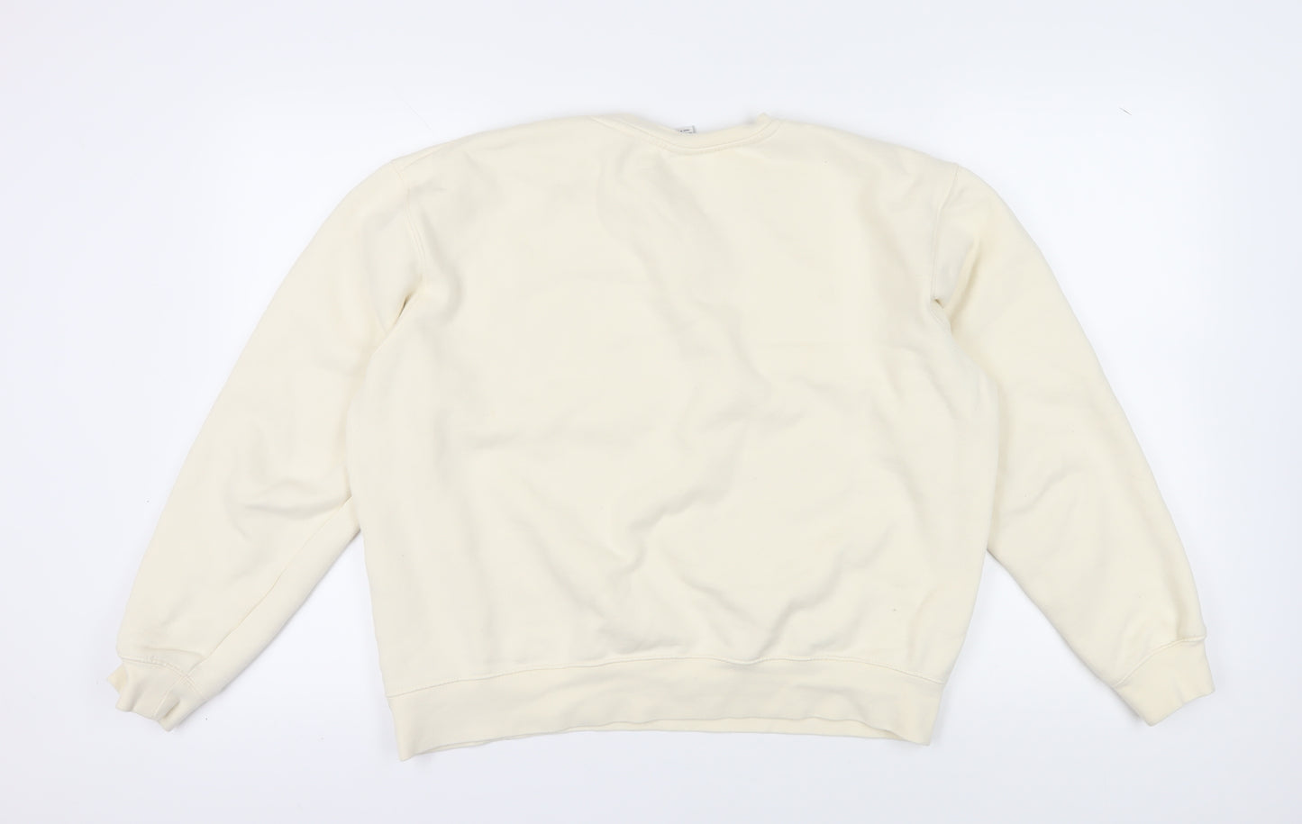 Zara Women's Ivory Pullover Sweatshirt Size 12