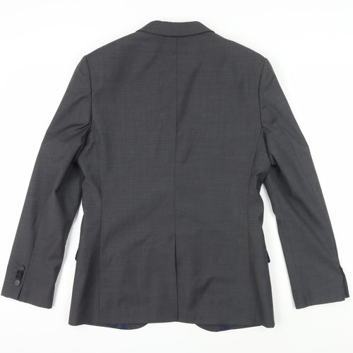 River Island Men’s Grey Blazer 38S Formal Short