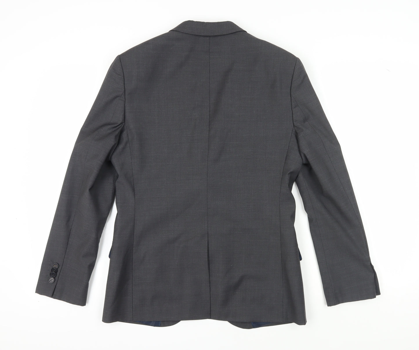 River Island Men’s Grey Blazer 38S Formal Short