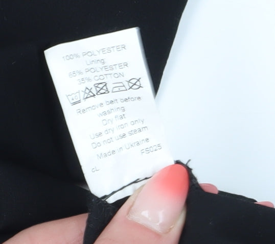 River Island Women's Black Jumpsuit Size 10