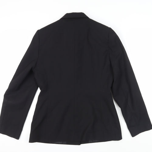 Next Women’s Black Suit Jacket, Size 10, Wool, Business