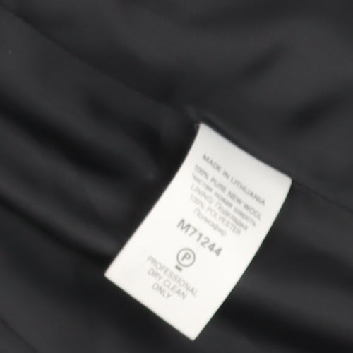 Next Women’s Black Suit Jacket, Size 10, Wool, Business