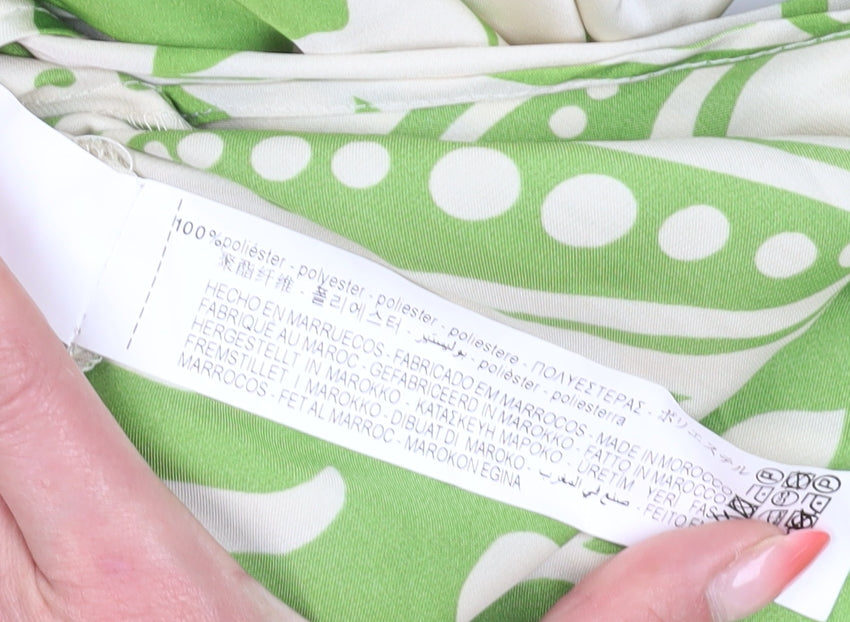 Zara Women's Multicoloured Size 12 Floral Shift Dress