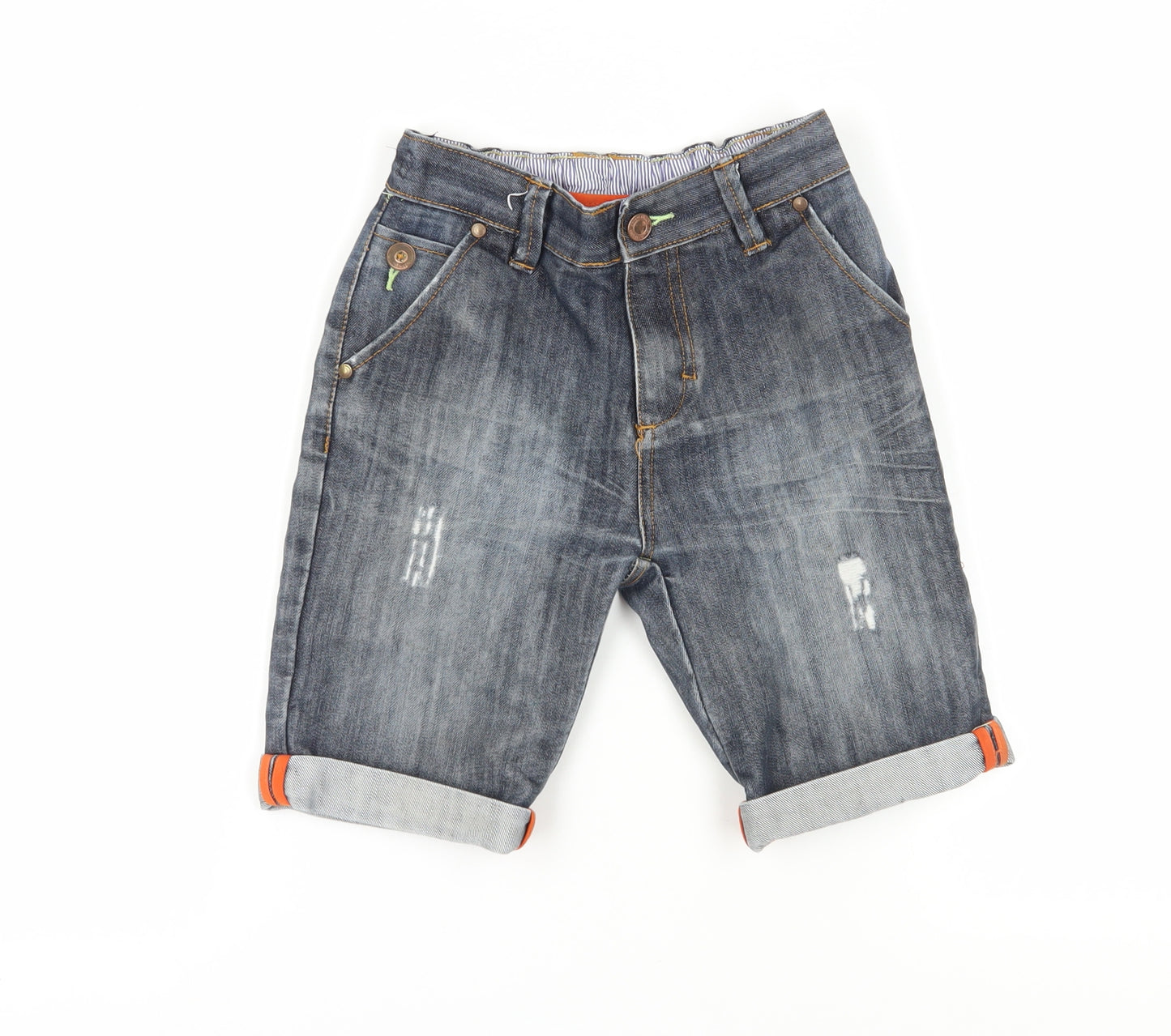 Next Boys Blue Bermuda Shorts Size 8 Years