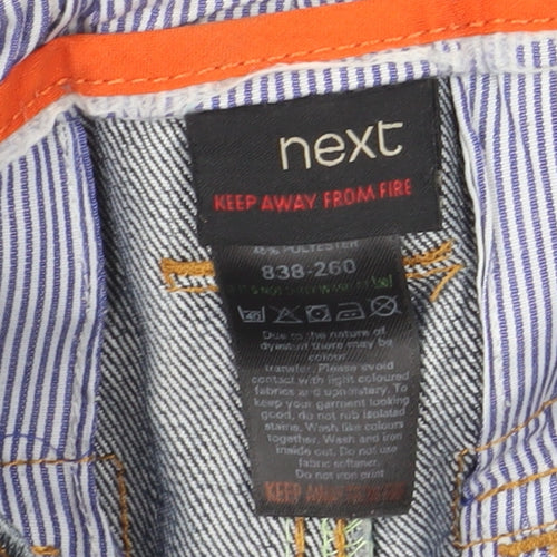 Next Boys Blue Bermuda Shorts Size 8 Years