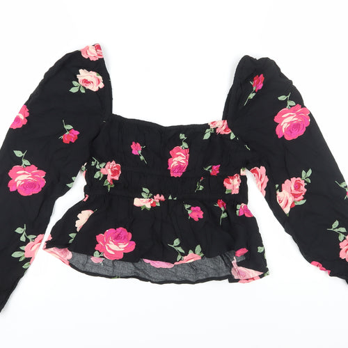 Miss Selfridge Women's Floral Tunic Blouse - Size 10