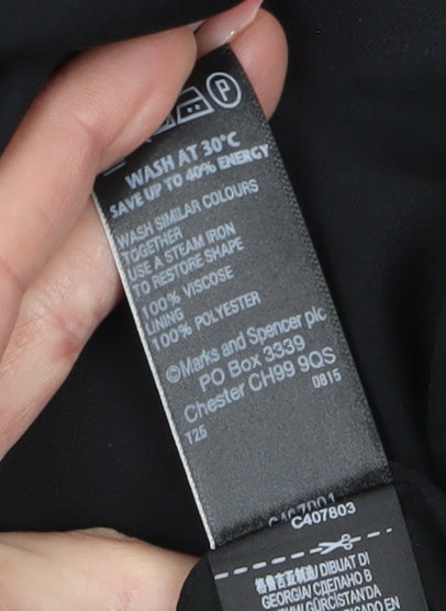 Marks and Spencer Women Multicoloured Midi Skirt Size 12