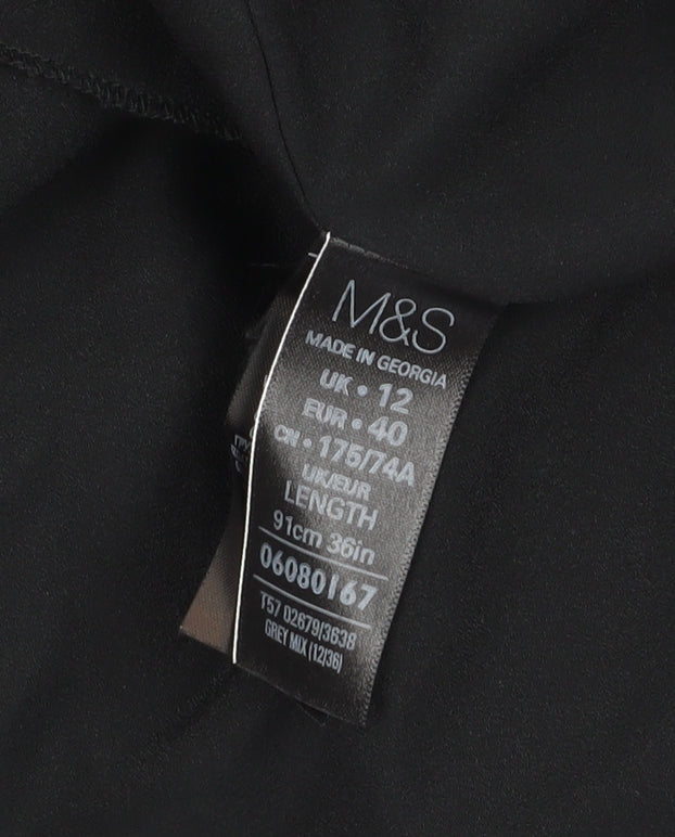 Marks and Spencer Women Multicoloured Midi Skirt Size 12