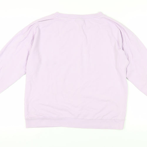 Oliver Bonas Women's Purple Pullover Sweatshirt Size 12