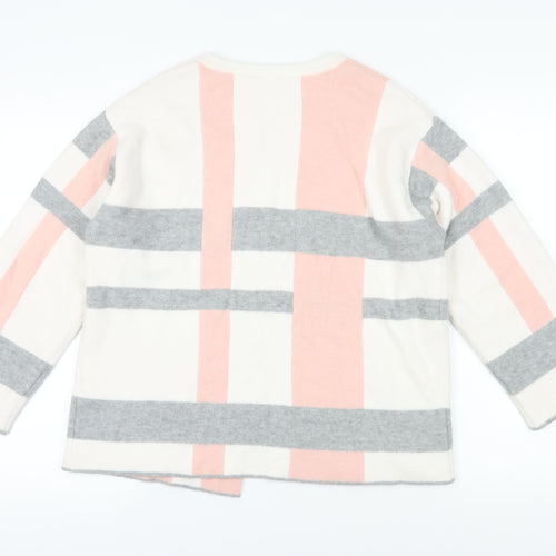 Principles Women's Multicoloured Stripe Cardigan Size 14