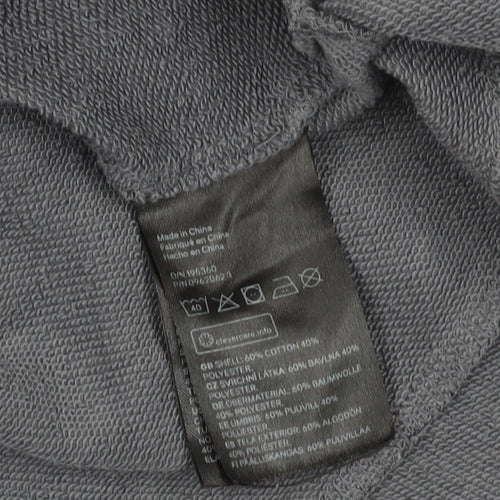 H&M Women's Grey Tunic Sweatshirt XL