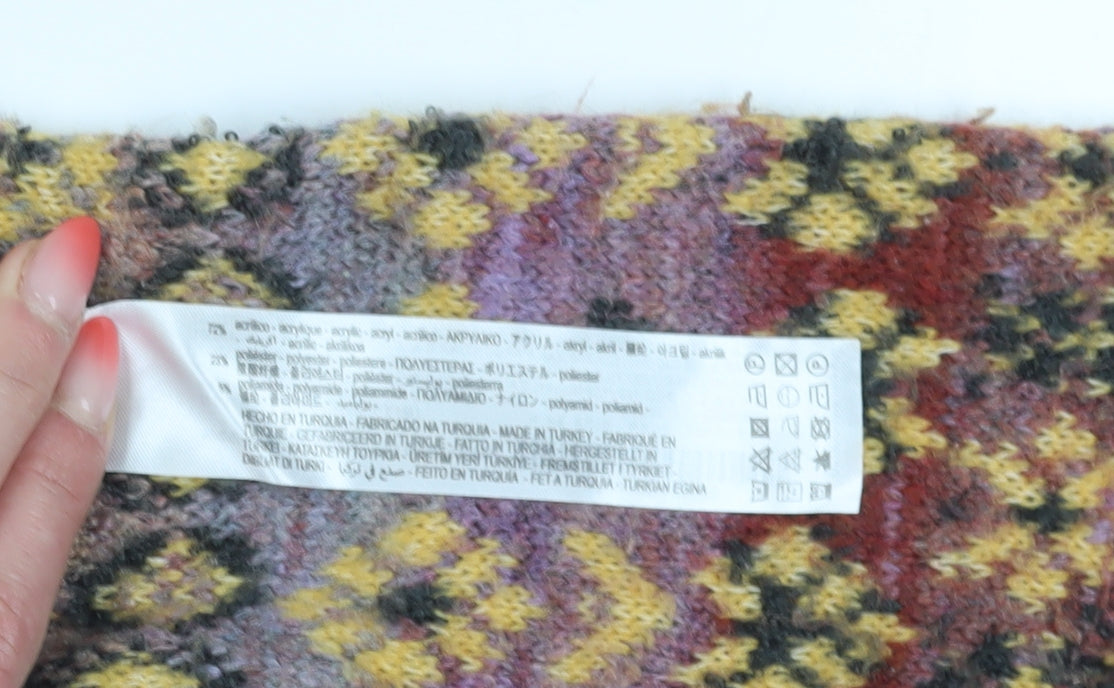 Zara Women's Multicoloured Fair Isle Jumper, Size S