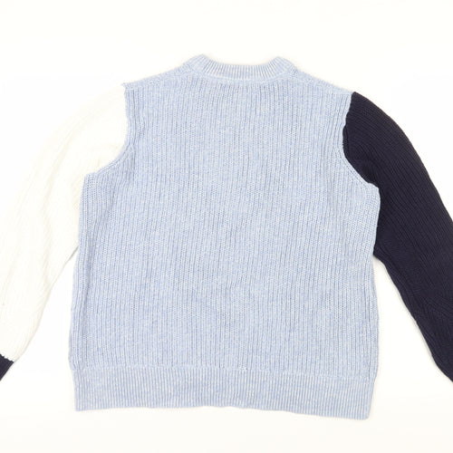 Marks and Spencer Women's Navy Mix Jumper, Size L