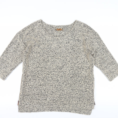 Next Women's Grey Pullover Jumper, Size 14