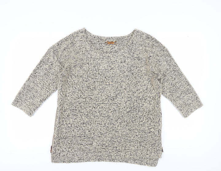 Next Women's Grey Pullover Jumper, Size 14