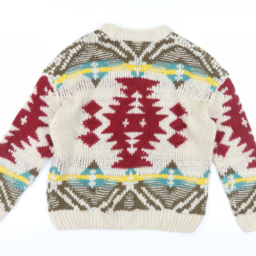 Pull&Bear Women's Multicoloured S Aztec Jumper