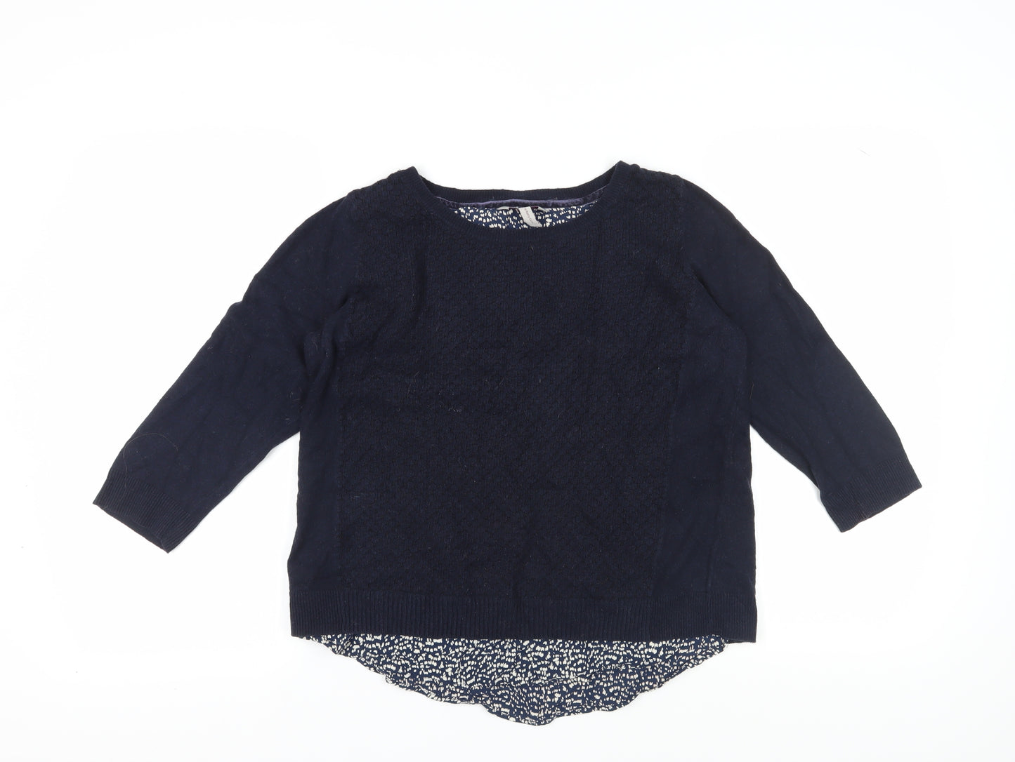 Pepperberry Women's Blue Pullover Jumper Size 12