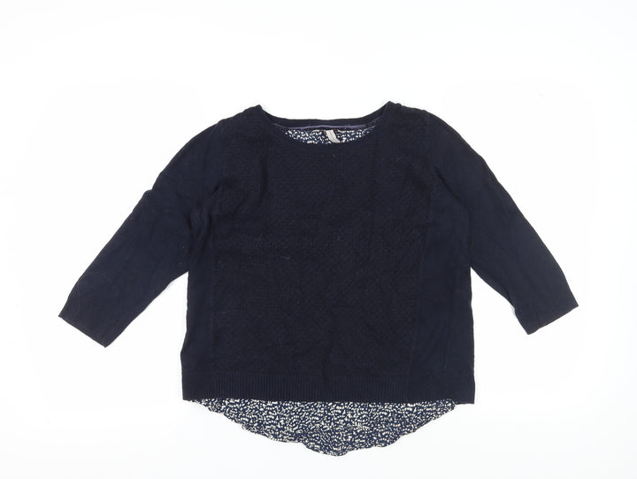 Pepperberry Women's Blue Pullover Jumper Size 12
