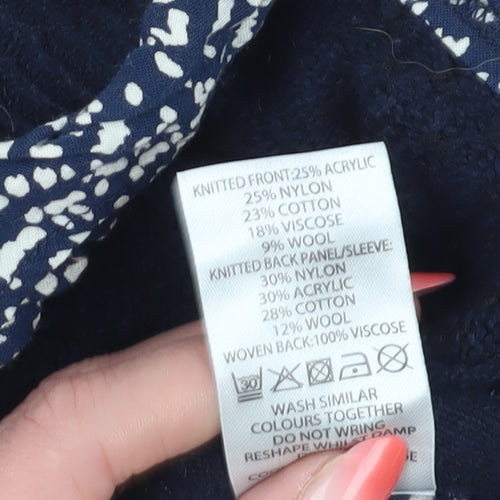 Pepperberry Women's Blue Pullover Jumper Size 12