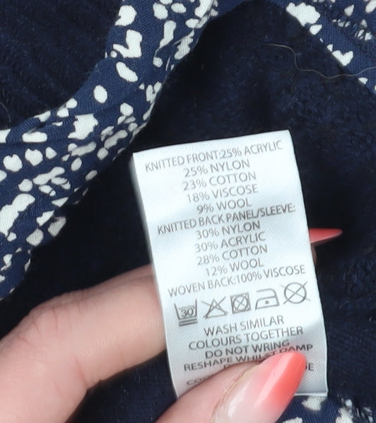Pepperberry Women's Blue Pullover Jumper Size 12