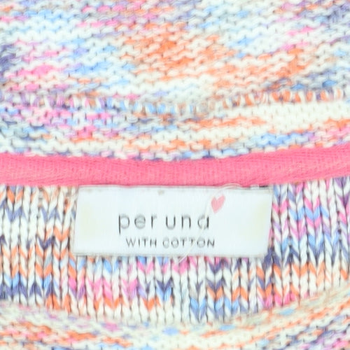 Marks and Spencer Women's Multicoloured Pullover Jumper Size 12