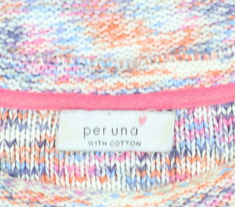 Marks and Spencer Women's Multicoloured Pullover Jumper Size 12